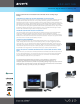 Sony VGC-RC110GX - Vaio Desktop Computer Specifications