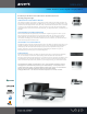 Sony VGX-XL1A - Digital Living System Computer Specification Sheet