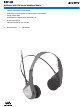 Sony Walkman SRF-H3 Brochure