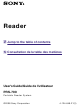 Sony PRS-700 User Manual