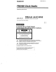 Sony Dream Machine ICF-C121 User Manual