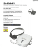 Sony Walkman D-E441 Specification Sheet