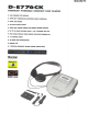 Sony Walkman D-E776CK Specification Sheet