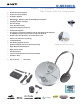 Sony Walkman D-NE306CK Specifications
