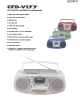 Sony CFD-V177 Specifications