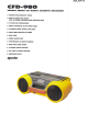 Sony CFD-980 Specifications