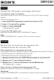 Sony CMT-CQ1 Supplementary Manual