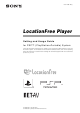 Sony LF-B1 Settings Manual