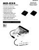 Sony MD WALKMAN MZ-E33 Specification Sheet