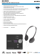 Sony MZ-NE410 Specification Sheet