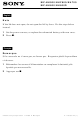 Sony MZ-NH600D Release Note