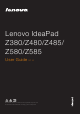 Lenovo IdeaPad Z380 User Manual