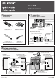Sharp XL-DV60 Quick Manual