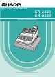 Sharp ER-A520 Instruction Manual