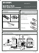 Sharp CD-ES777 Quick Start Manual