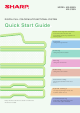 Sharp MX-2600N Quick Start Manual