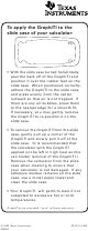Texas Instruments GraphiTI Install Manual