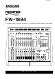 Tascam FW-1884 Setup Manual
