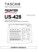 Tascam US-428 Owner's Manual