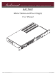 Audiocom MS-2002 User Manual
