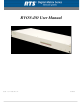RTS RVON-I User Manual