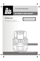 The Singing Machine STVG-513 Instruction Manual