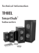 Thiel SmartSub SS2 Technical Information
