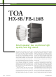 Toa FB-120B Review Manual
