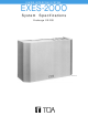 Toa EX-200 Specifications