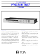 Toa TT-104 Specifications