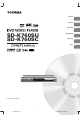 Toshiba SD-K760 Owner's Manual