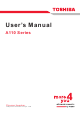 Toshiba Equium A110-233 User Manual