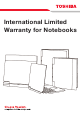 Toshiba Portege M700 Manual