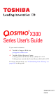 Toshiba Qosmio X305-Q701 User Manual