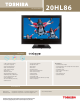 Toshiba 20HL86 Specifications