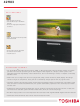 Toshiba 42H83 Specifications