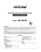 Toyotomi BS-36UFF Install Manual