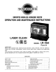 Toyostove LR-450 Type D Operation And Maintenance Instructions