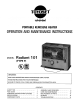 Toyotomi Radiant 101 Type F User Manual