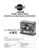 Toyotomi Radiant Fan 110 User Manual