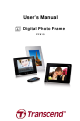 Transcend PF 810 User Manual