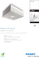 PHILIPS Ledino 31603/31/16 Specifications
