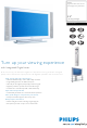 PHILIPS 32PF5520D Specification Sheet