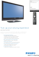 PHILIPS 32PFL7582D Specifications
