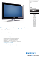 PHILIPS 32PFL7862D Specifications