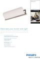 PHILIPS myLiving 37776/17/16 Specification Sheet