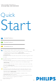 PHILIPS 40PFL5705DV Quick Start Manual