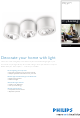 PHILIPS myLiving 56383/31/16 Brochure