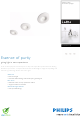 PHILIPS Ledino 57923/31/16 Specifications