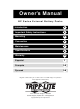 Tripp Lite BP36V13 Owner's Manual